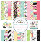 My Happy Place 12x12 Paper Pack - Doodlebug