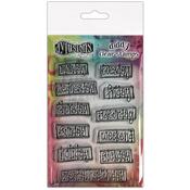 Ooh, What A Day! Dylusions Diddy Stamp Set - Dyan Reaveley