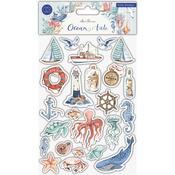 Ocean Tale Puffy Stickers - Craft Consortium