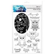 Owl Buddies Clear Stamps 