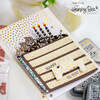Ombre Dots Hot Foil Plate Honey Cuts Dies - Honey Bee Stamps