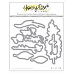 Layering Wisteria Honey Cuts Dies - Honey Bee Stamps