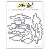 Layering Wisteria Honey Cuts Dies - Honey Bee Stamps