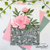 Lovely Layers: Peony Honey Cuts Dies - Honey Bee Stamps