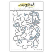 Lovely Layers: Peony Honey Cuts Dies - Honey Bee Stamps