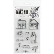 Doodle Town Stamp Set - Wendy Vecchi Make Art - Ranger
