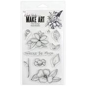 Floral Doodles Stamp Set - Wendy Vecchi Make Art - Ranger