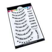 Round About Messages Stamp Set - Catherine Pooler