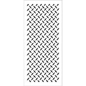 Diamond Plate Slimline Stencil - The Crafters Workshop