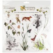 Curators Meadow 12x12 Rub-on Transfer Sheet - 49 And Market