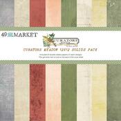 Curators Meadow 12x12 Solids Collection Pack - 49 And Market