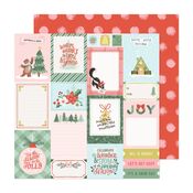 Holly Jolly Paper - Mittens and Mistletoe - Crate Paper