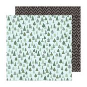 'Round the Tree Paper - Mittens and Mistletoe - Crate Paper