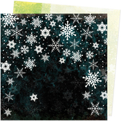 First Snow Paper - Evergreen & Holly - Vicki Boutin