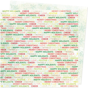 Holiday Cheer Paper - Evergreen & Holly - Vicki Boutin