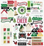 Evergreen & Holly 12x12 Chipboard - Vicki Boutin - PRE ORDER