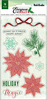 Evergreen & Holly Clear Stamps - Vicki Boutin