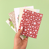 Evergreen & Holly Boxed Card Set - Vicki Boutin