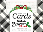 Evergreen & Holly Boxed Card Set - Vicki Boutin