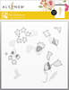 Morning Blooms Simple Coloring Stencil Set (2 in 1) - Altenew