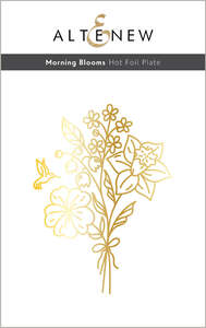 Morning Blooms Hot Foil Plate - Altenew