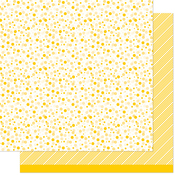Lemon Fizz Paper - All The Dots - Lawn Fawn