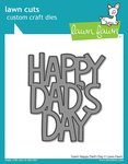 Giant Happy Dad's Day Lawn Cuts - Lawn Fawn