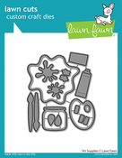 Art Supplies Lawn Cuts - Lawn Fawn