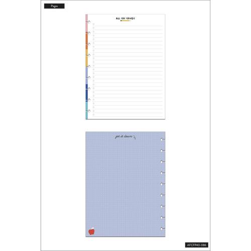 Bold and Bright Disc Bound Sticker Organizer – The Happy Planner