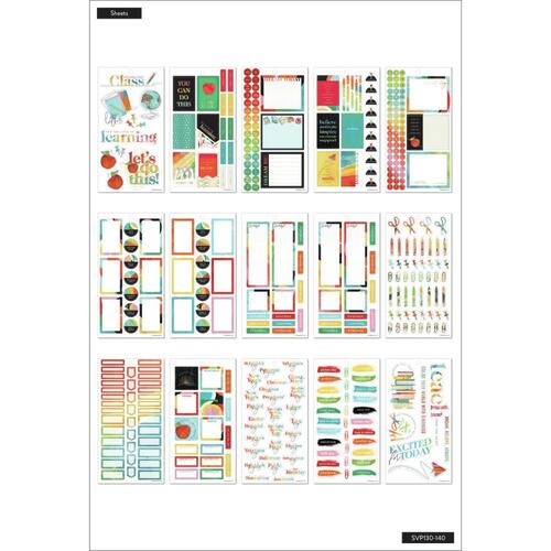 Bold and Bright Disc Bound Sticker Organizer – The Happy Planner