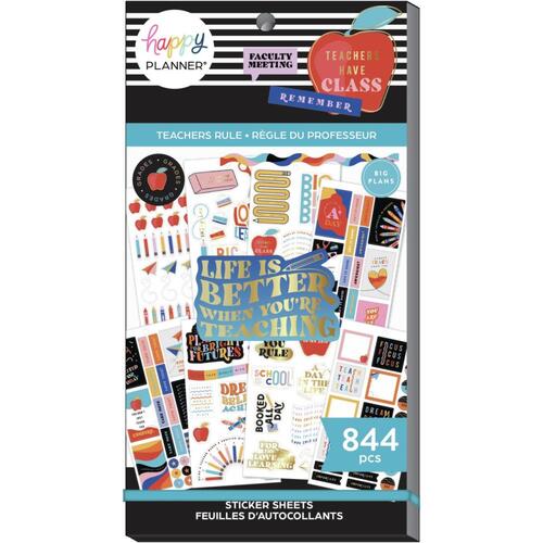 Bold and Bright Disc Bound Sticker Organizer – The Happy Planner