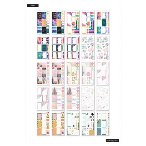 Bold and Bright Disc Bound Sticker Organizer – The Happy Planner