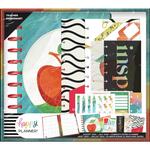 Painterly Collage Big Teacher 12 Month Planner Box Kit - The Happy Planner
