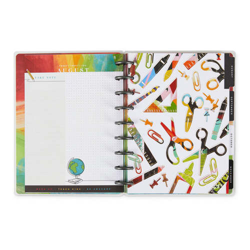 Bold and Bright Disc Bound Sticker Organizer – The Happy Planner