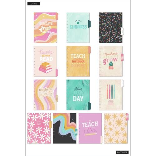 Bold and Bright Disc Bound Sticker Organizer – The Happy Planner