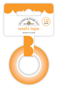 Tangerine Scallop Washi Tape - Doodlebug