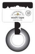 Beetle Black Scallop Washi Tape - Doodlebug