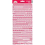 Ladybug Alphabet Soup Puffy Stickers - Doodlebug - PRE ORDER