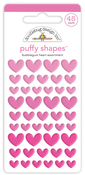 Bubblegum Heart Puffy Shapes - Doodlebug - PRE ORDER