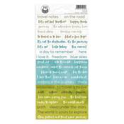 #01 Cardstock Stickers - Hit The Road - P13