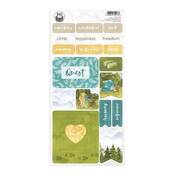 #01 Chipboard Stickers - Hit The Road - P13 - PRE ORDER