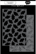 Leaves Are Falling 6x9 Stencil, 2 Piece - Photoplay