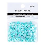 Teal Opalescent Color Essentials Sequins - Spellbinders
