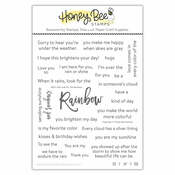 Look For The Rainbow 6x7 Stamp Set - Honey Bee Stamps