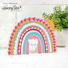 Rainbow Builder A2 Card Base Honey Cuts Dies - Honey Bee Stamps