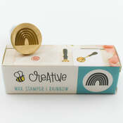 Bee Creative Wax Stamper: Rainbow - Honey Bee Stamps