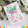 Layered Orchid Stencil Duo - Waffle Flower Crafts
