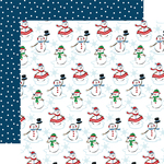 Welcoming Snow Paper - White Christmas - Carta Bella - PRE ORDER