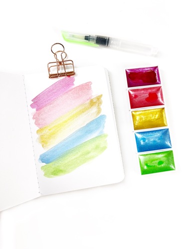 Vicki Boutin Print Shop Cosmic Watercolor Set-Rainbow