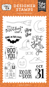 Hey Boo Stamp Set - Echo Park - PRE ORDER